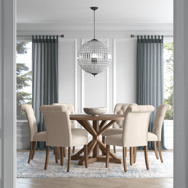 7 piece round store dining set